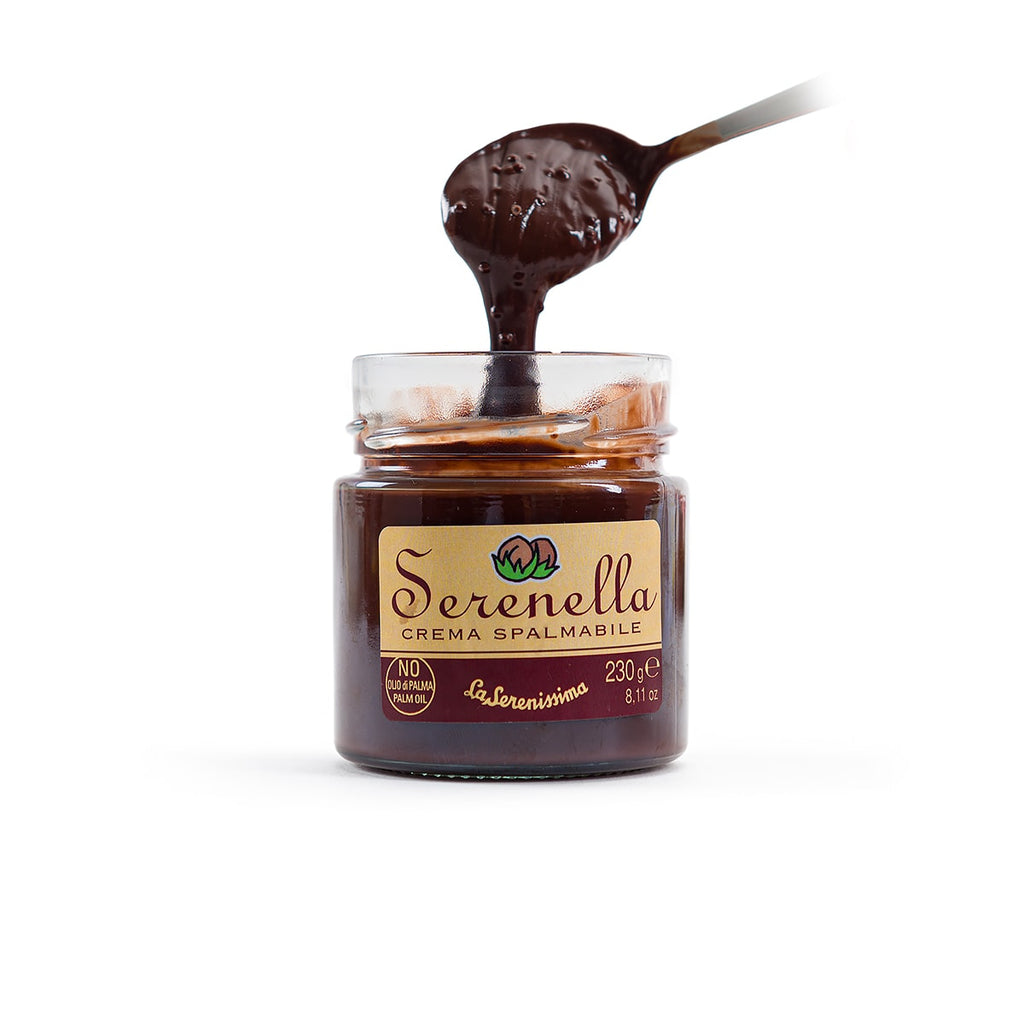 Crema spalmabile Serenella Nocciola e Cioccolato Fondente La Serenissima
